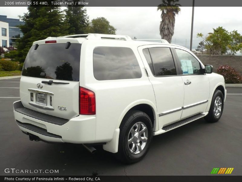 Tuscan Pearl / Willow 2006 Infiniti QX 56 4WD