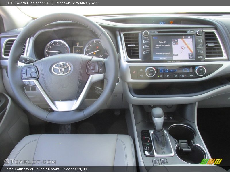 Predawn Gray Mica / Ash 2016 Toyota Highlander XLE