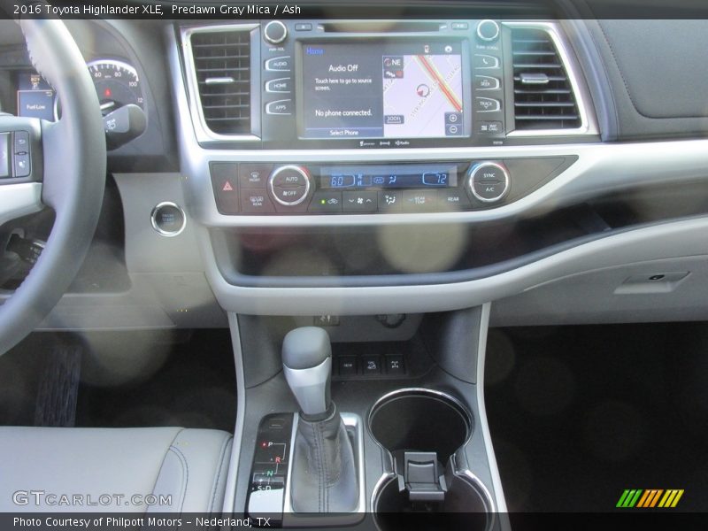 Predawn Gray Mica / Ash 2016 Toyota Highlander XLE