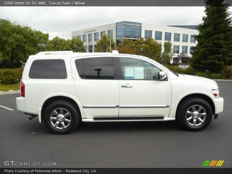 Tuscan Pearl / Willow 2006 Infiniti QX 56 4WD