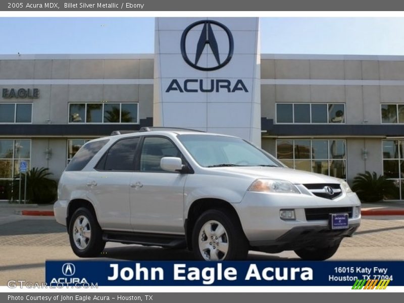 Billet Silver Metallic / Ebony 2005 Acura MDX