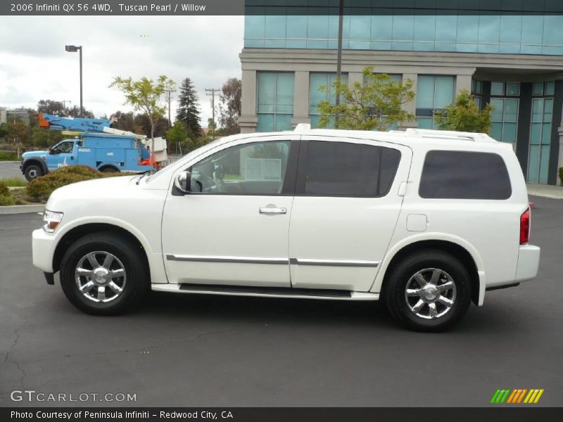 Tuscan Pearl / Willow 2006 Infiniti QX 56 4WD