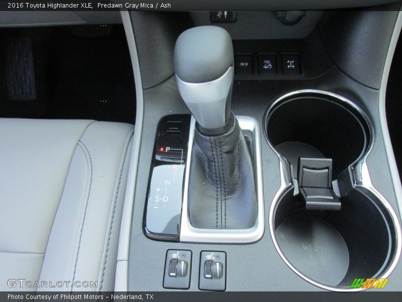 Predawn Gray Mica / Ash 2016 Toyota Highlander XLE