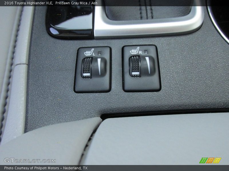 Predawn Gray Mica / Ash 2016 Toyota Highlander XLE