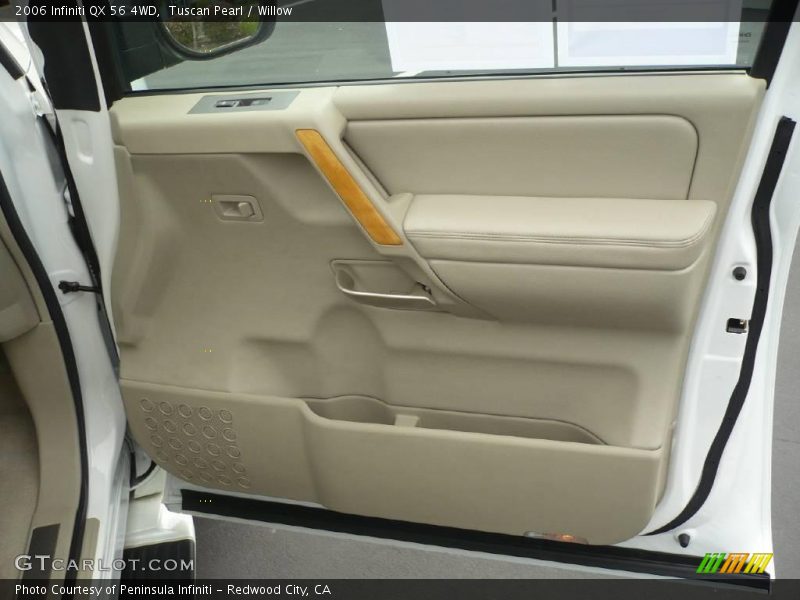 Tuscan Pearl / Willow 2006 Infiniti QX 56 4WD