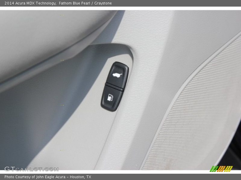 Fathom Blue Pearl / Graystone 2014 Acura MDX Technology