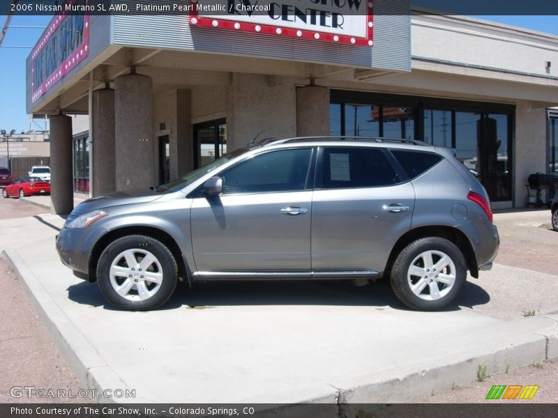 Platinum Pearl Metallic / Charcoal 2006 Nissan Murano SL AWD