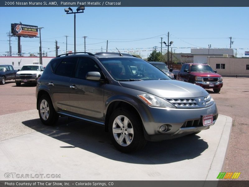 Platinum Pearl Metallic / Charcoal 2006 Nissan Murano SL AWD