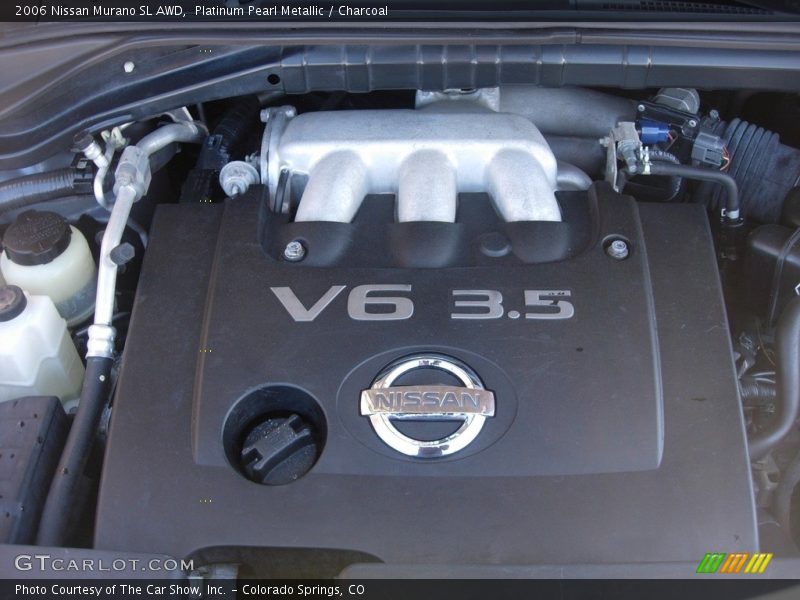 Platinum Pearl Metallic / Charcoal 2006 Nissan Murano SL AWD