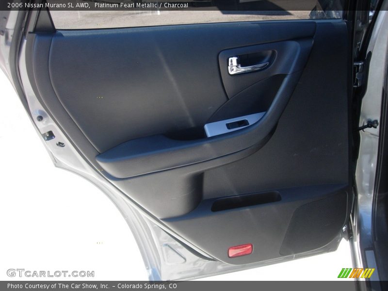 Platinum Pearl Metallic / Charcoal 2006 Nissan Murano SL AWD