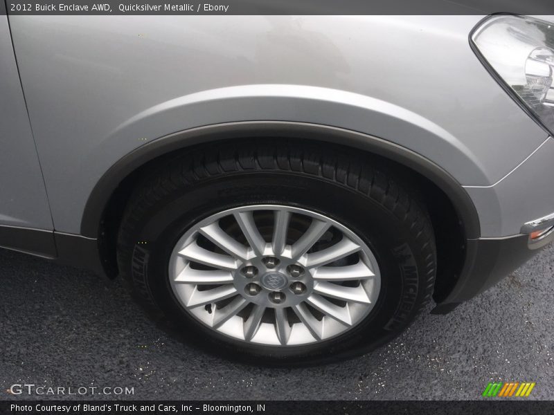 Quicksilver Metallic / Ebony 2012 Buick Enclave AWD