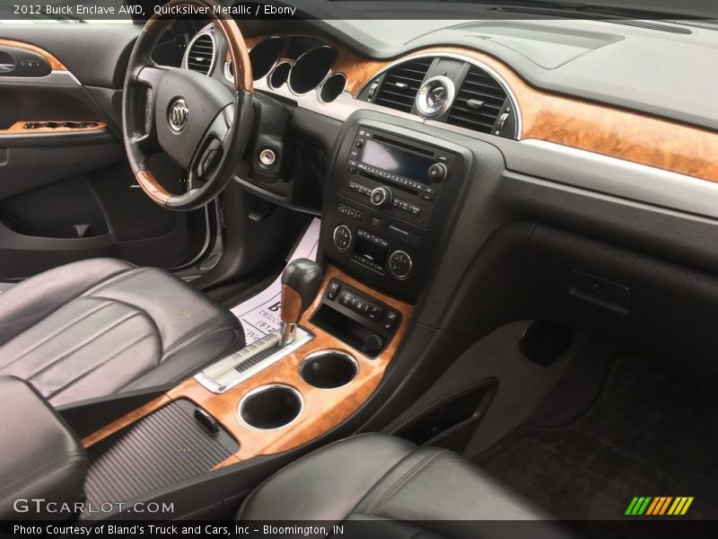 Quicksilver Metallic / Ebony 2012 Buick Enclave AWD
