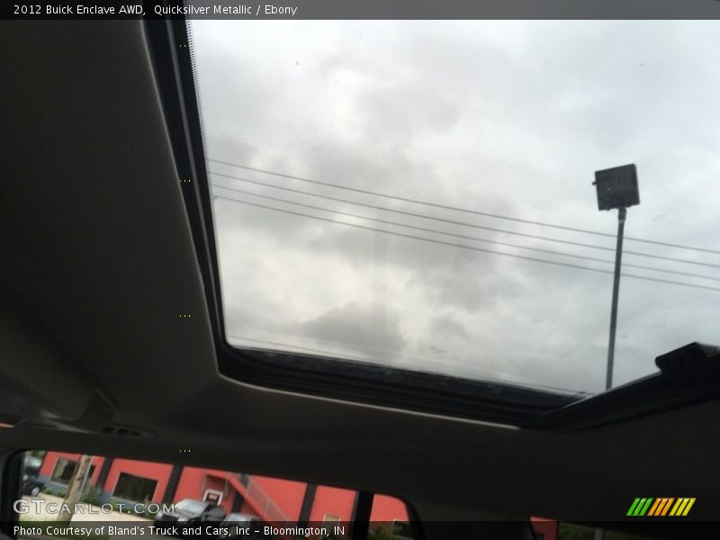 Quicksilver Metallic / Ebony 2012 Buick Enclave AWD