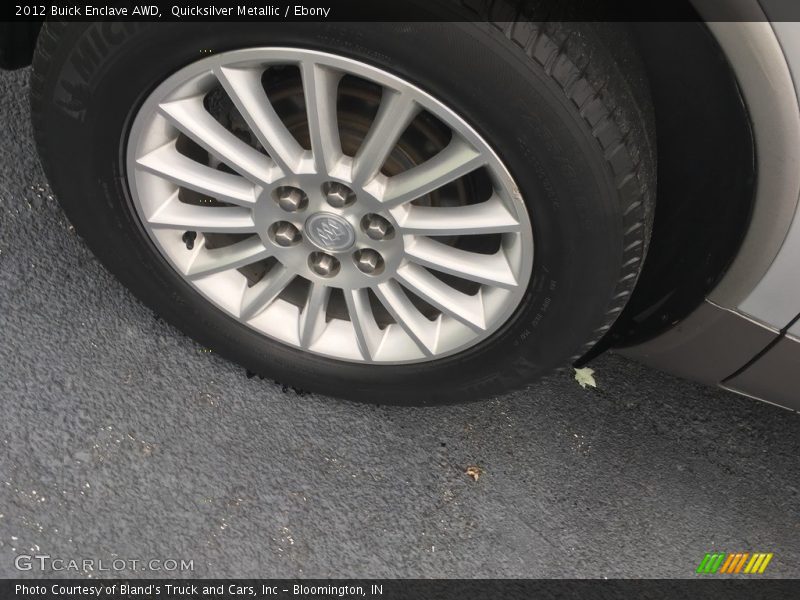 Quicksilver Metallic / Ebony 2012 Buick Enclave AWD