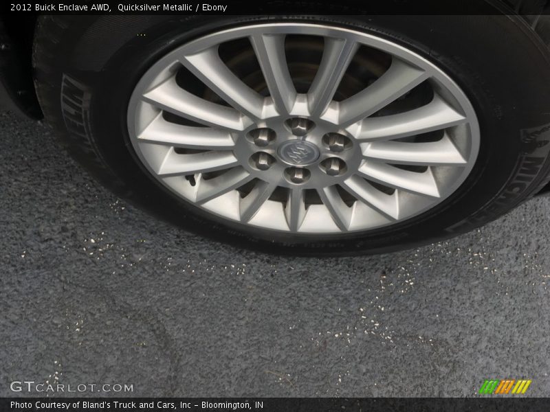 Quicksilver Metallic / Ebony 2012 Buick Enclave AWD