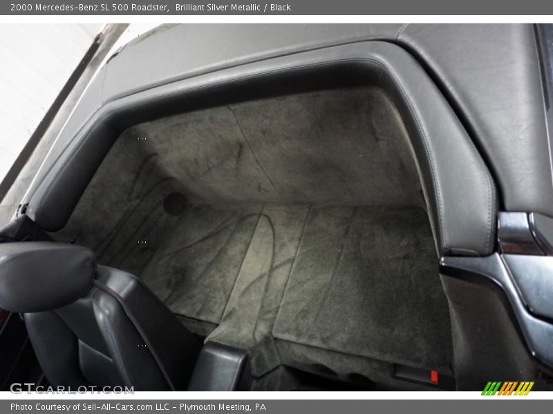 Brilliant Silver Metallic / Black 2000 Mercedes-Benz SL 500 Roadster