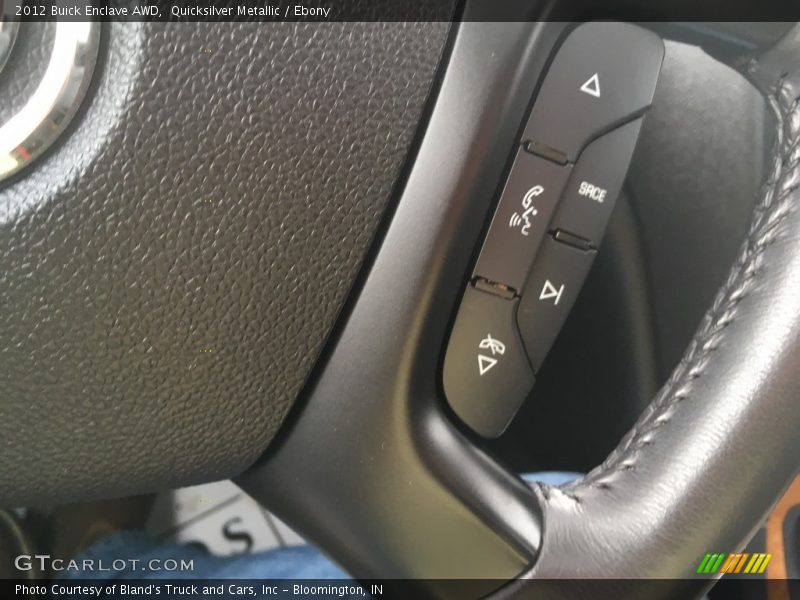 Quicksilver Metallic / Ebony 2012 Buick Enclave AWD