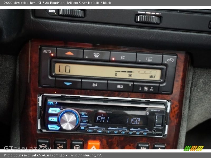 Brilliant Silver Metallic / Black 2000 Mercedes-Benz SL 500 Roadster