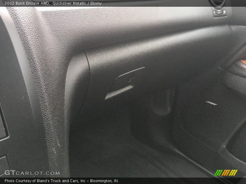 Quicksilver Metallic / Ebony 2012 Buick Enclave AWD