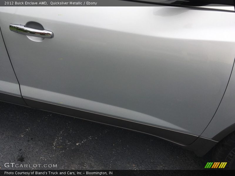 Quicksilver Metallic / Ebony 2012 Buick Enclave AWD