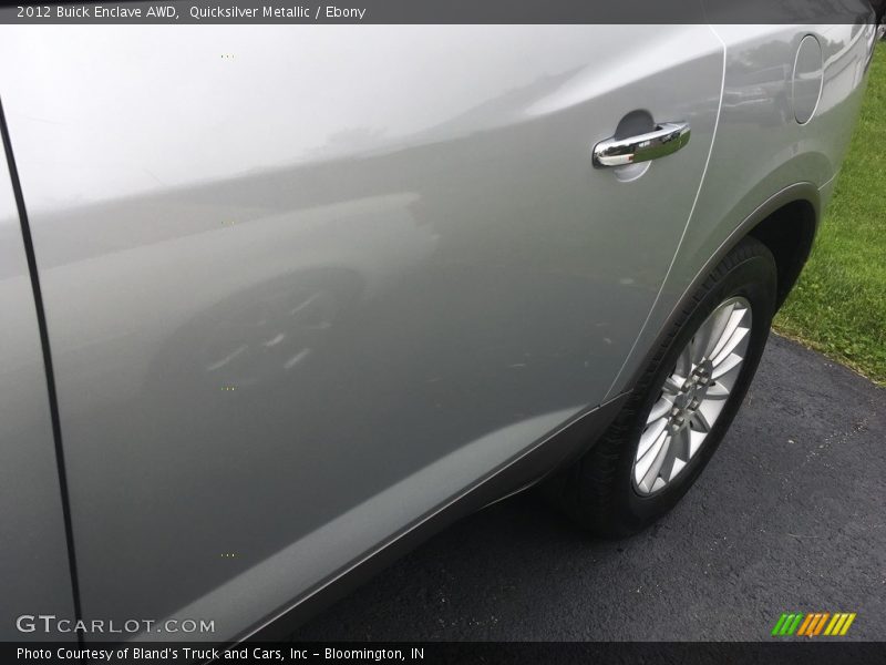 Quicksilver Metallic / Ebony 2012 Buick Enclave AWD