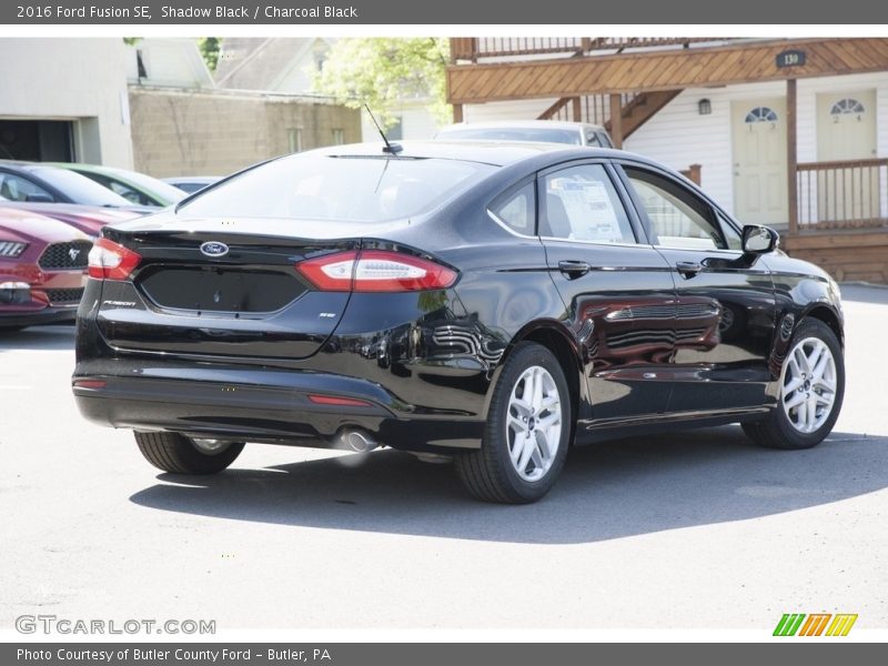 Shadow Black / Charcoal Black 2016 Ford Fusion SE