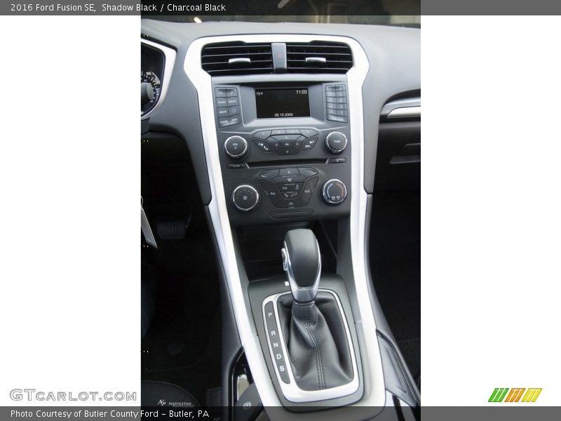 Shadow Black / Charcoal Black 2016 Ford Fusion SE