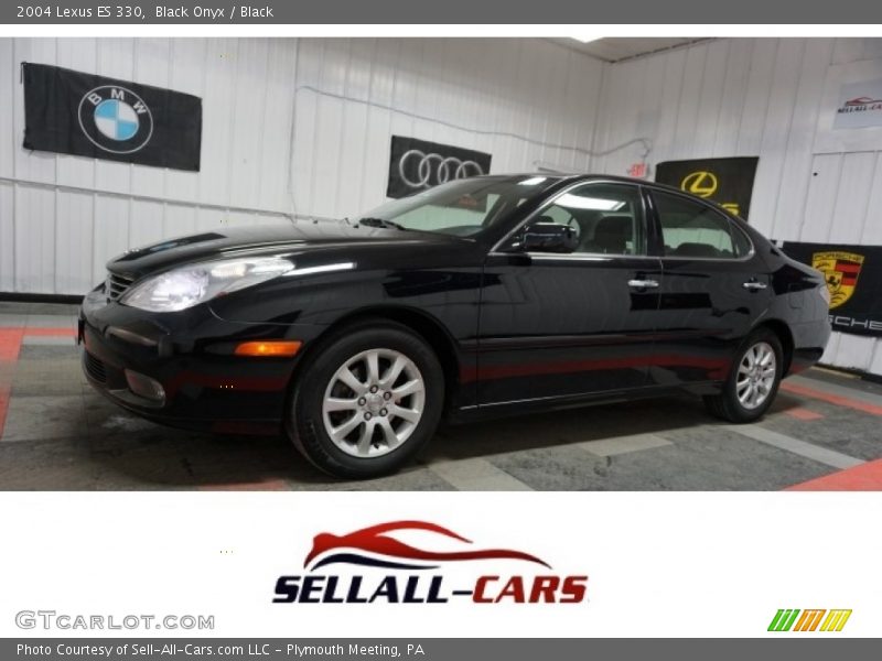 Black Onyx / Black 2004 Lexus ES 330