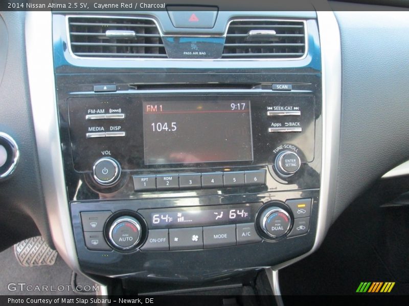 Cayenne Red / Charcoal 2014 Nissan Altima 2.5 SV