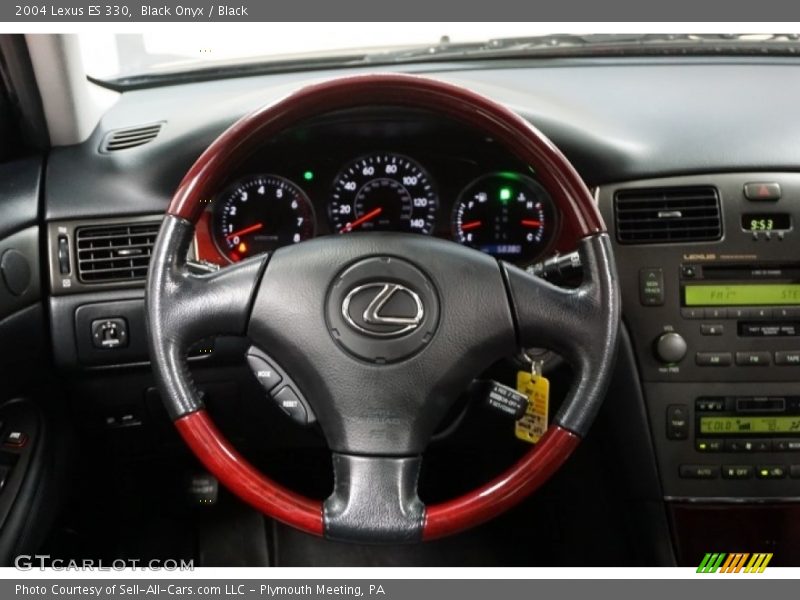 Black Onyx / Black 2004 Lexus ES 330