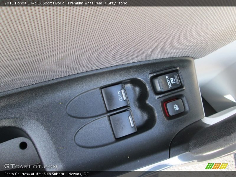 Premium White Pearl / Gray Fabric 2011 Honda CR-Z EX Sport Hybrid