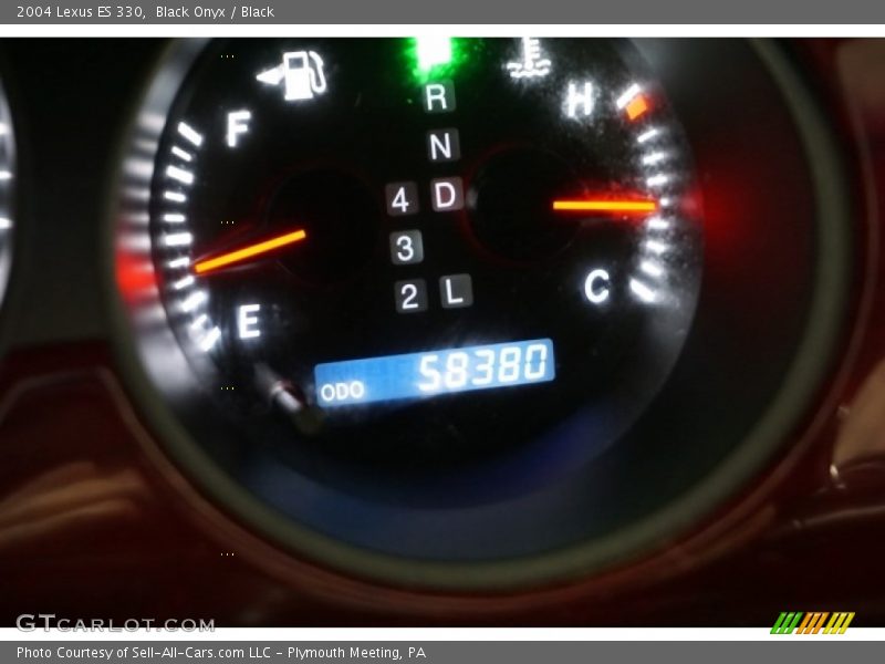 Black Onyx / Black 2004 Lexus ES 330