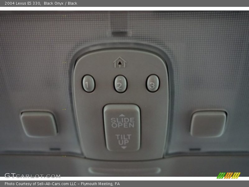 Black Onyx / Black 2004 Lexus ES 330