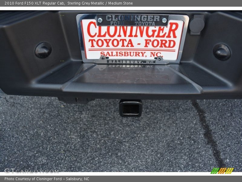 Sterling Grey Metallic / Medium Stone 2010 Ford F150 XLT Regular Cab