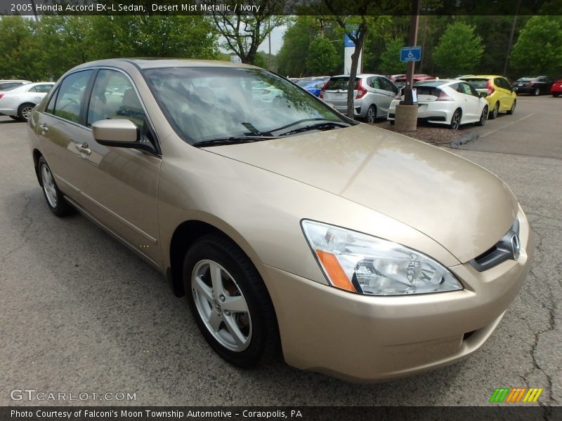 Desert Mist Metallic / Ivory 2005 Honda Accord EX-L Sedan