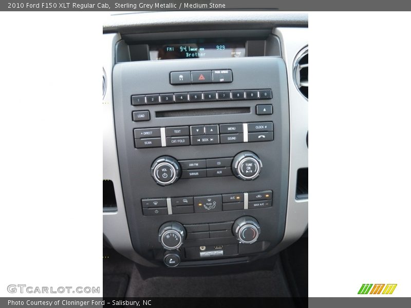Sterling Grey Metallic / Medium Stone 2010 Ford F150 XLT Regular Cab
