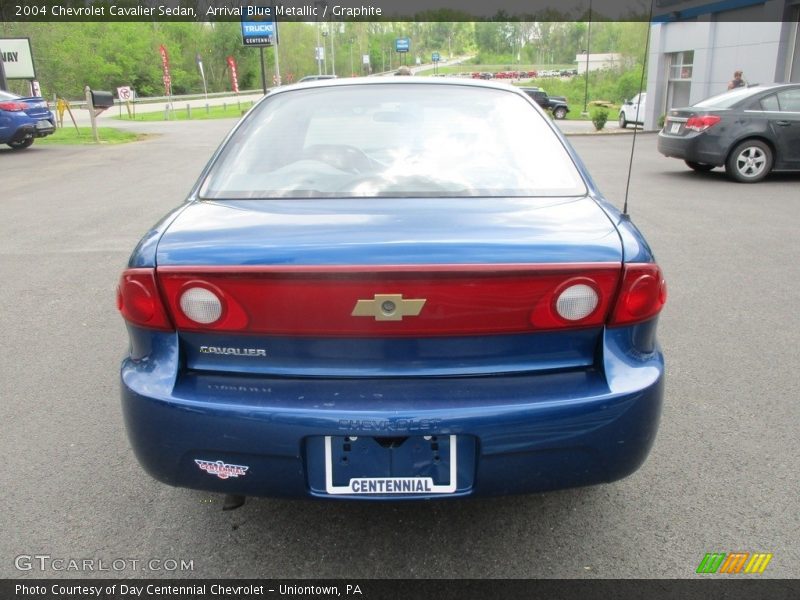 Arrival Blue Metallic / Graphite 2004 Chevrolet Cavalier Sedan