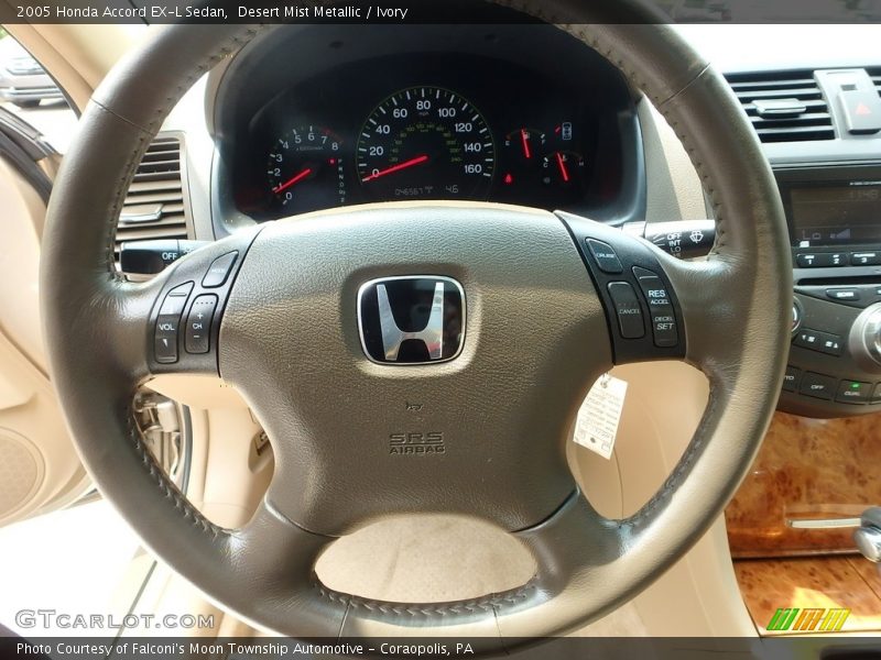 Desert Mist Metallic / Ivory 2005 Honda Accord EX-L Sedan