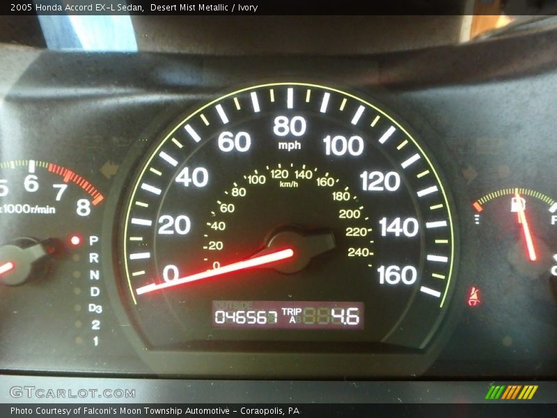 Desert Mist Metallic / Ivory 2005 Honda Accord EX-L Sedan