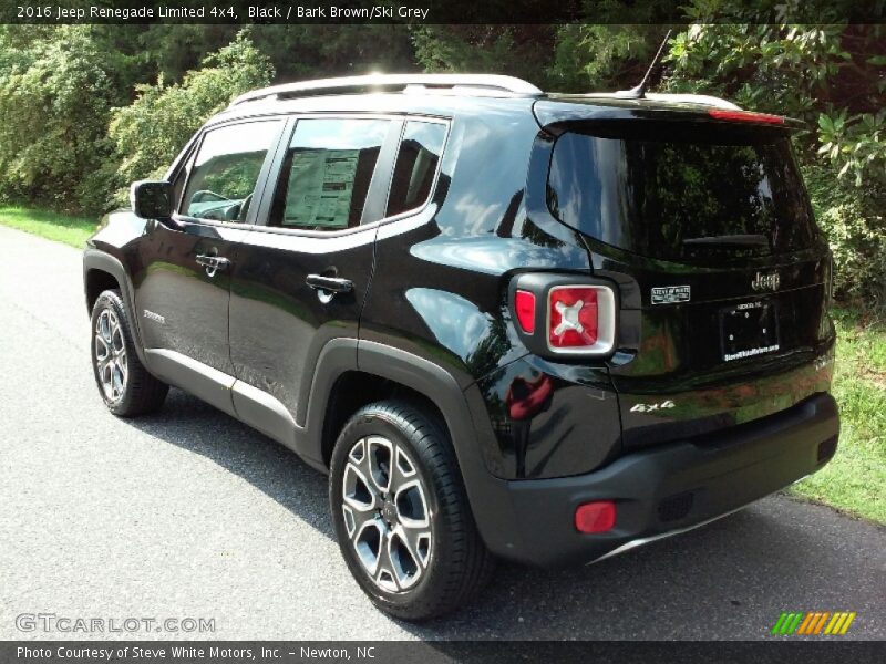 Black / Bark Brown/Ski Grey 2016 Jeep Renegade Limited 4x4