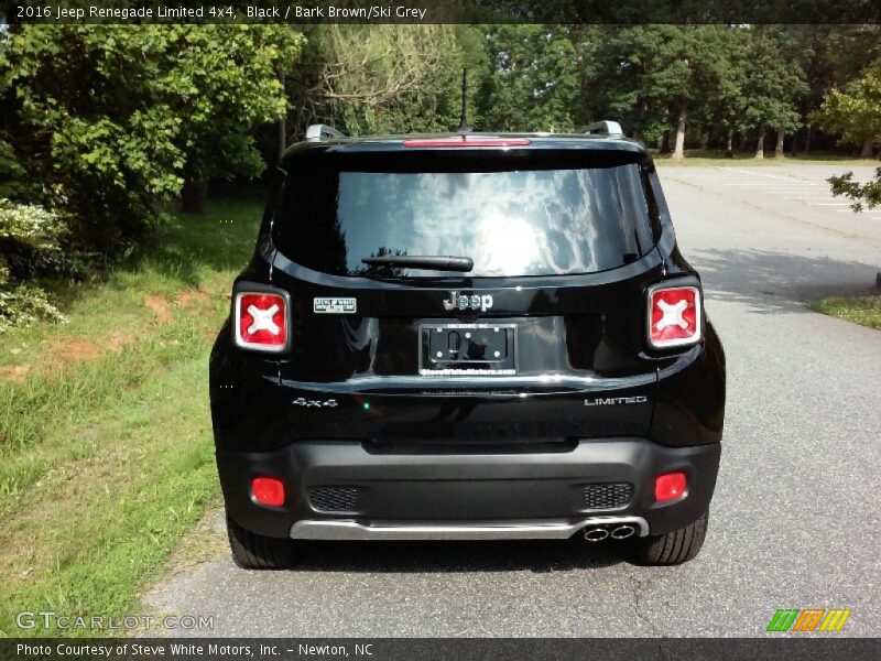 Black / Bark Brown/Ski Grey 2016 Jeep Renegade Limited 4x4