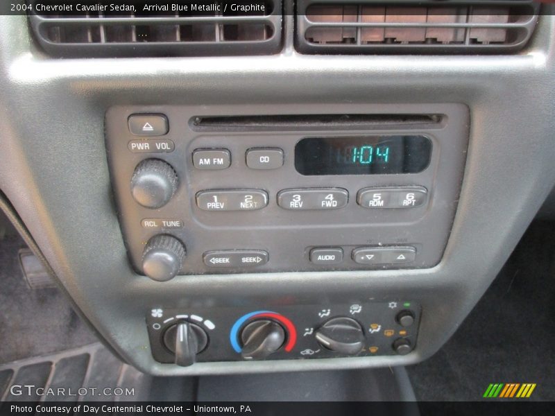 Arrival Blue Metallic / Graphite 2004 Chevrolet Cavalier Sedan