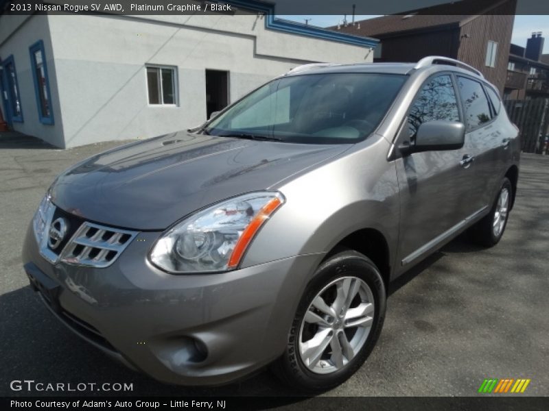 Platinum Graphite / Black 2013 Nissan Rogue SV AWD