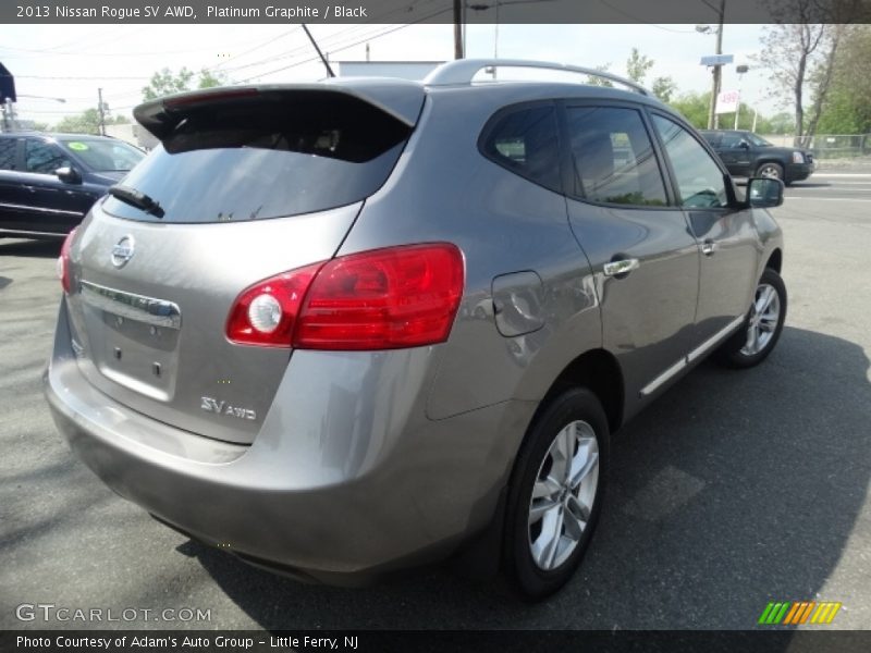 Platinum Graphite / Black 2013 Nissan Rogue SV AWD