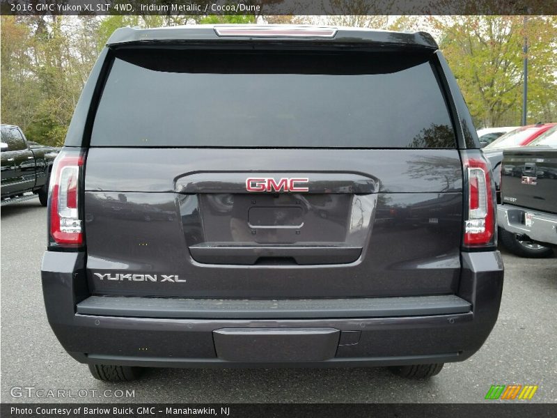 Iridium Metallic / Cocoa/Dune 2016 GMC Yukon XL SLT 4WD