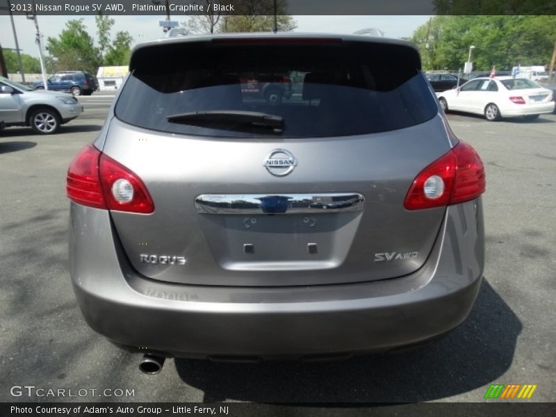 Platinum Graphite / Black 2013 Nissan Rogue SV AWD