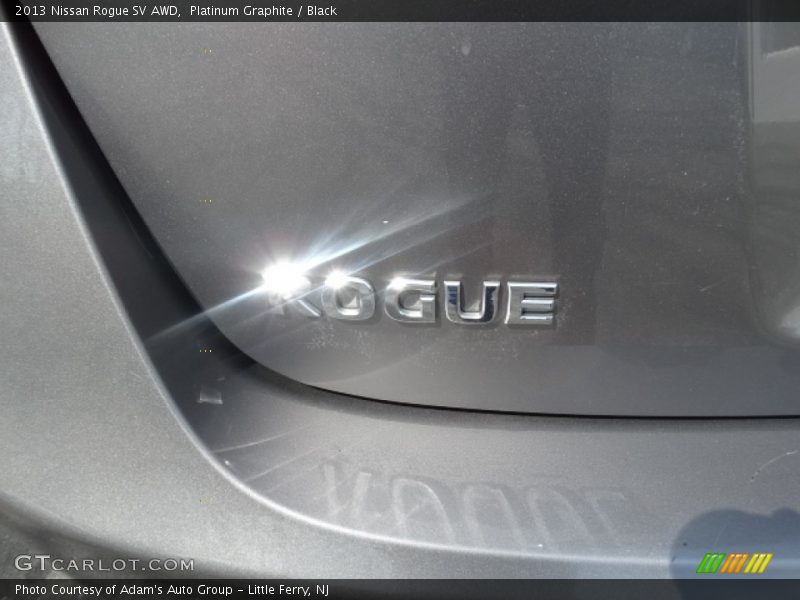 Platinum Graphite / Black 2013 Nissan Rogue SV AWD