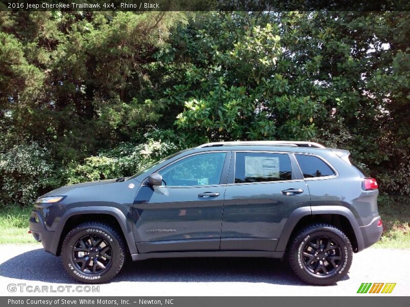 Rhino / Black 2016 Jeep Cherokee Trailhawk 4x4
