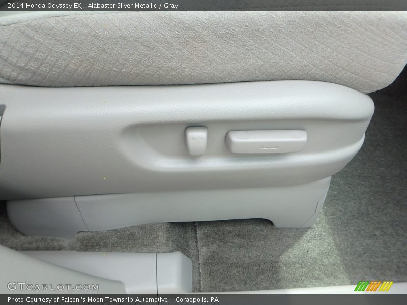 Alabaster Silver Metallic / Gray 2014 Honda Odyssey EX