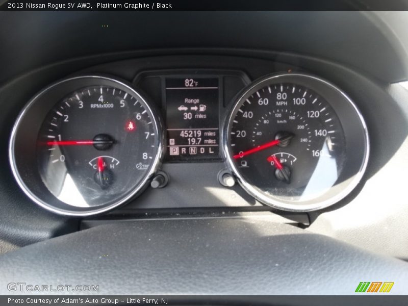 Platinum Graphite / Black 2013 Nissan Rogue SV AWD